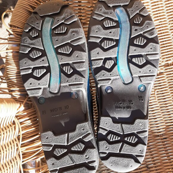 Sloggers Women's Rain and Garden Waterproof Shoes Blue Size 10 - Picture 4 of 5